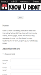 Mobile Screenshot of knowudidnt.com